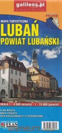 Mapa turystyczna - Lubań/Powiat Lubański [KSIĄŻKA]
