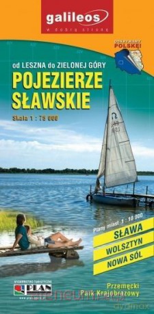 Mapa turystyczna - Pojezierze Sławskie 1:75 000 [KSIĄŻKA]