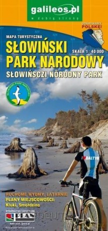 Mapa turystyczna - Słowiański Park Narodowy 1:40 000 [KSIĄŻKA]