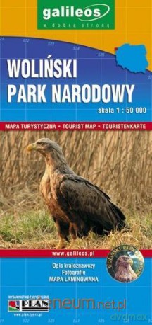 Mapa turystyczna - Woliński Park Narodowy 1:50 000 [KSIĄŻKA]