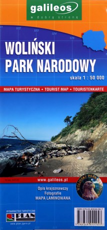 Mapa turystyczna - Woliński Park Narodowy 1:50 000 [KSIĄŻKA]