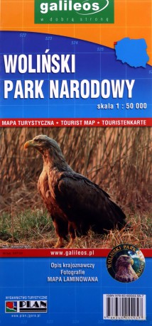 Mapa turystyczna - Woliński Park Narodowy 1:50 000 [KSIĄŻKA]