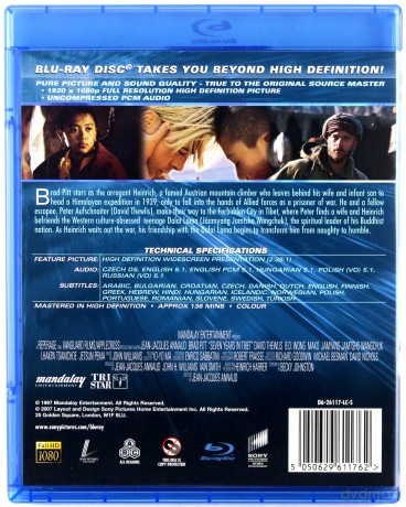 Siedem lat w Tybecie [Blu-Ray]