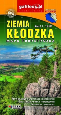 Mapa turystyczna - Ziemia Kłodzka 1:70 000 [KSIĄŻKA]