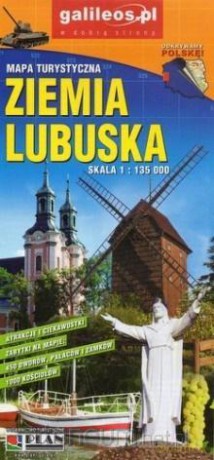 Mapa turystyczna - Ziemia Lubuska 1:135 000 [KSIĄŻKA]