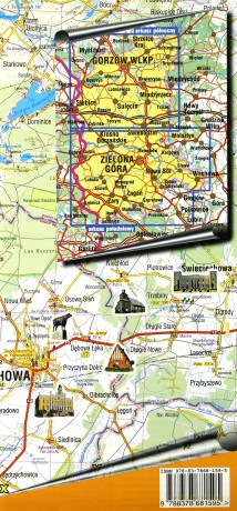 Mapa turystyczna - Ziemia Lubuska 1:135 000 [KSIĄŻKA]