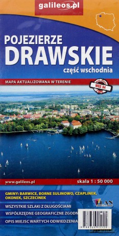 Mapa turystyczna -Pojezierze Drawskie (komplet) [KSIĄŻKA]