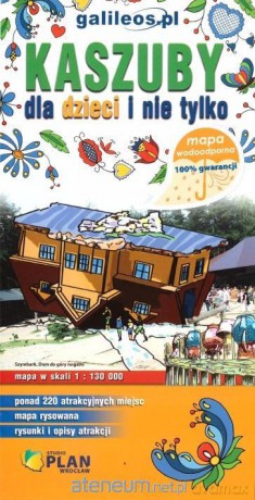 Mapa wodoodoprna - Kaszuby dla dzici i nie tylko [KSIĄŻKA]