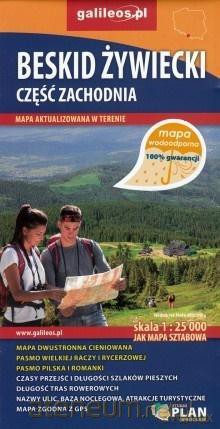 Mapa wodoodporna - Beskid Żywiecki cz. zachodnia [KSIĄŻKA]