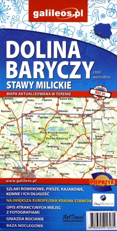 Mapa wodoodporna - Dolina Baryczy cz. wschodnia [KSIĄŻKA]