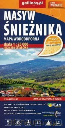 Mapa wodoodporna - Masyw Śnieżnika 1:25 000 [KSIĄŻKA]