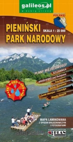 Mapa wodoodporna - Pieniński Park Narodowy 1:25 000 [KSIĄŻKA]