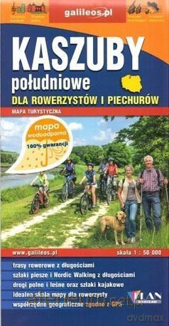 Mapa wodoodporna dla row. i piechurów-Kaszuby poł. [KSIĄŻKA]