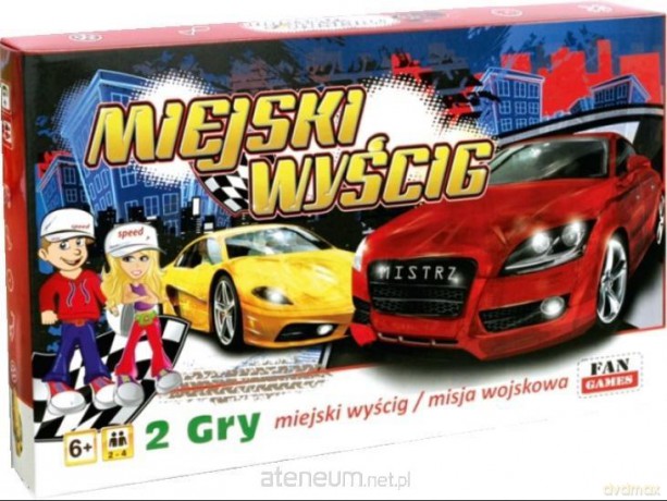 Miejski wyścig + Misja wojskowa [GRA PLANSZOWA]