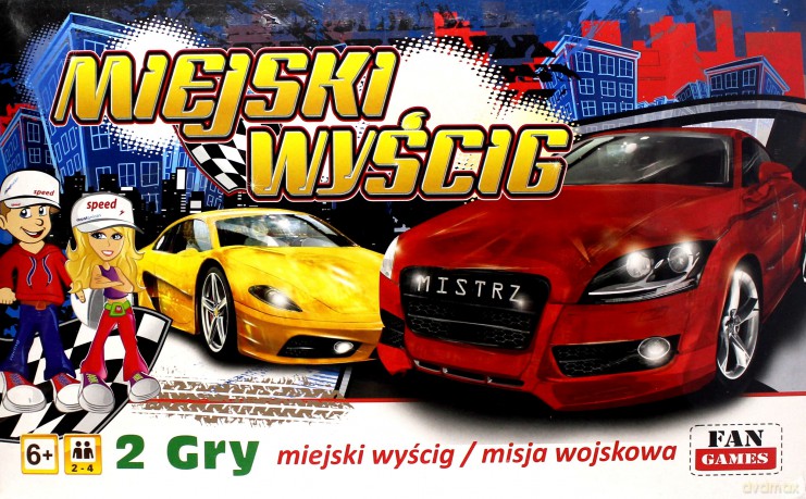 Miejski wyścig + Misja wojskowa [GRA PLANSZOWA]