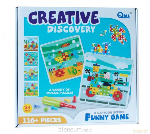 Mozaika z wiertarką 180 el.