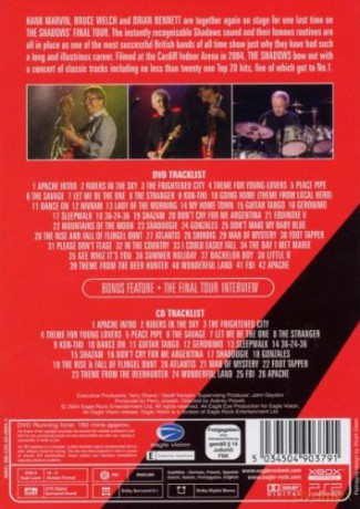 The Shadows: The Final Tour [CD]+[DVD]