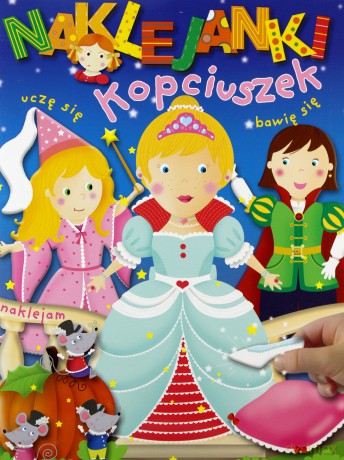 Naklejanki - Kopciuszek - Nathalie Belineau, J. Beaumont [KSIĄŻKA]