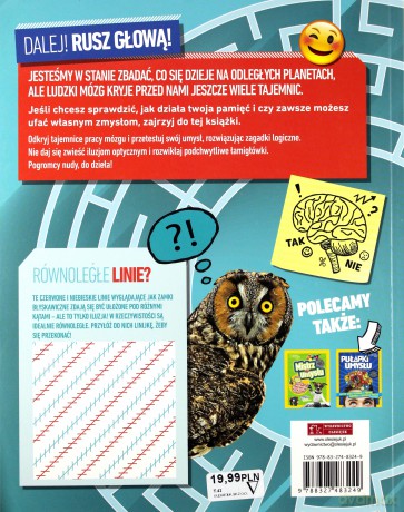 National Geographic Kids. Pułapki umysłu - Gareth Moore [KSIĄŻKA]