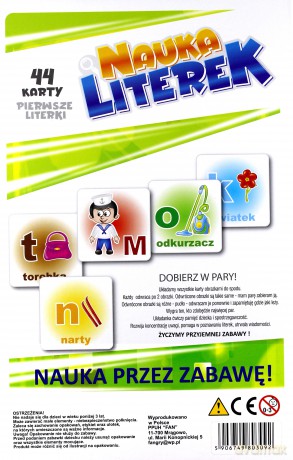 Nauka - Pierwsze literki [GRA]