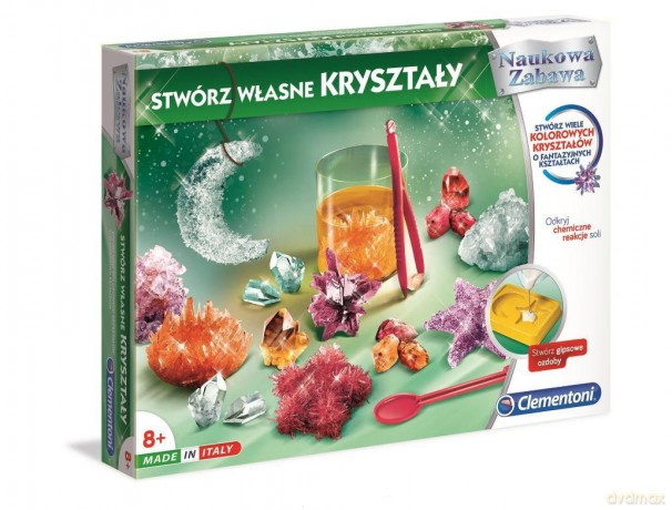 Naukowa zabawa.Stwórz własne kryształy