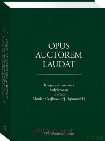 Opus auctorem laudat [KSIĄŻKA]