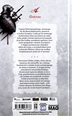 Ostrze - Joe Abercrombie [KSIĄŻKA]