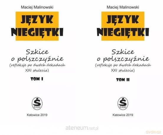 Pakiet: Język niegiętki (Tom 1-2) - Maciej Malinowski [KSIĄŻKA]