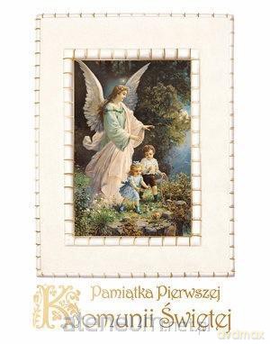Pamiątka Pierwszej Komunii Św. (Anioł i dzieci) [KSIĄŻKA]