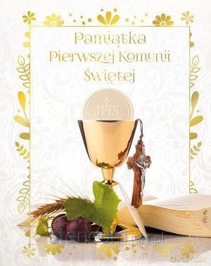 Pamiątka Pierwszej Komunii Świętej (kielich) [KSIĄŻKA]