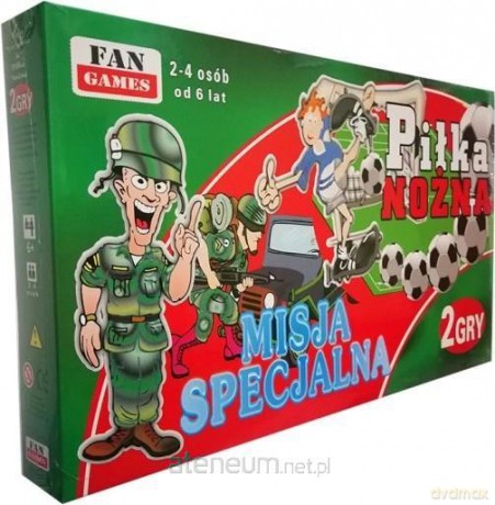 Piłka nożna + Misja [GRA PLANSZOWA]