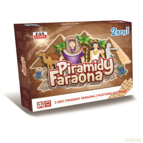 Piramidy Faraona + Pustynne skorpiony [GRA PLANSZOWA]