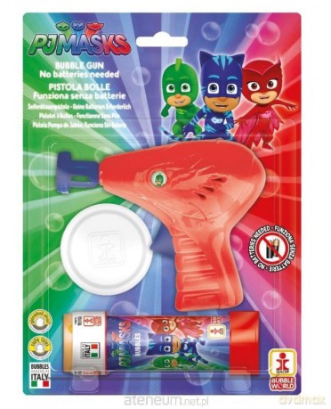 Pistolet do robienia baniek mydlanych PJ Masks