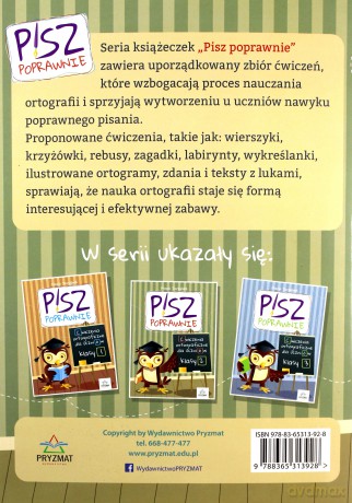 Pisz poprawnie klasa 2 - Maria Jarząbek [KSIĄŻKA]