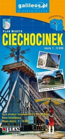 Plan miasta - Ciechocinek 1:9 000