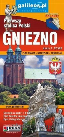 Plan miasta - Gniezno 1:12 500 [KSIĄŻKA]