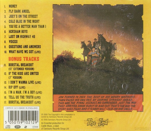 Sham 69: The Adventures Of Hersham [CD]