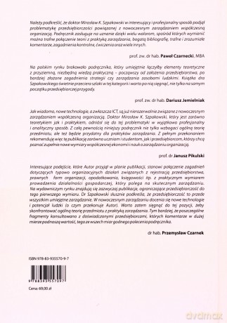 Przedsiębiorczość. Zarządzanie przedsięb.od A do Z - Mirosław K. Szpakowski [KSIĄŻKA]