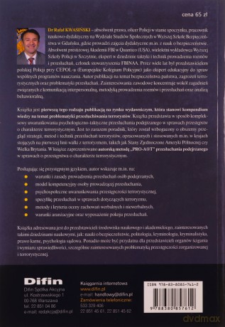 Przesłuchanie podejrzanego w sprawach przestępstw o charakterze terrorystycznym - Rafał Kwasiński [KSIĄŻKA]