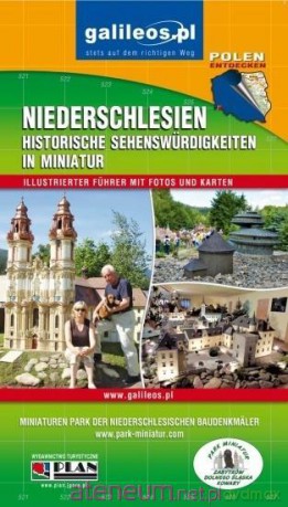 Przewodnik - Zabytki Dolnego Śląska w miniaturze wersja niemiecka [KSIĄŻKA]