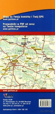 Przewodnik z mapami - Góry Świętokrzyskie [KSIĄŻKA]