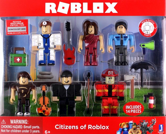 Roblox Obywatele Roblox 6pak [FIGURKA]