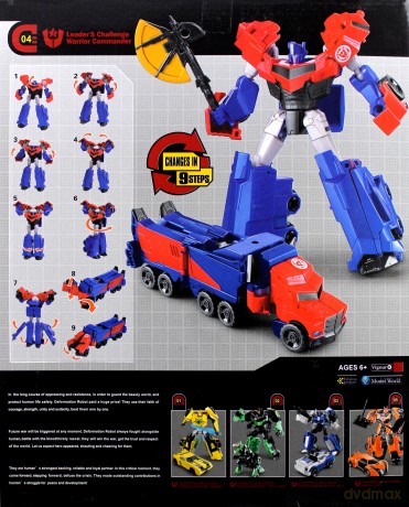 Robot T-Warrior czerwony