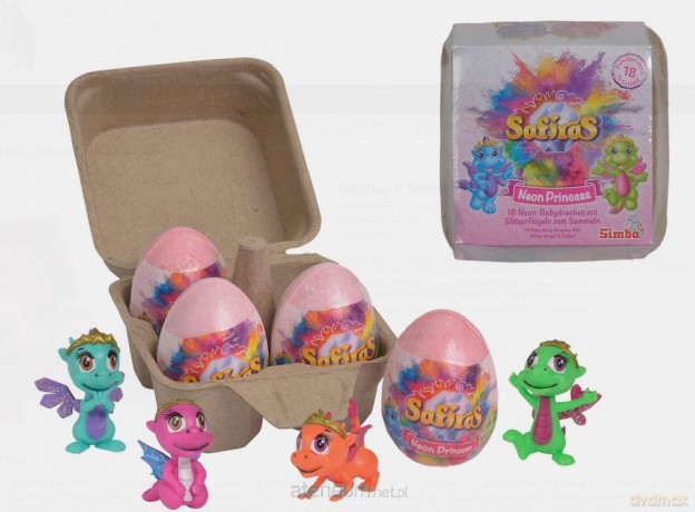 Safarias Baby Princess Neon w kuli [FIGURKA]