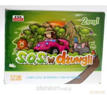 SOS w dżungli + Gra w zielone [GRA PLANSZOWA]
