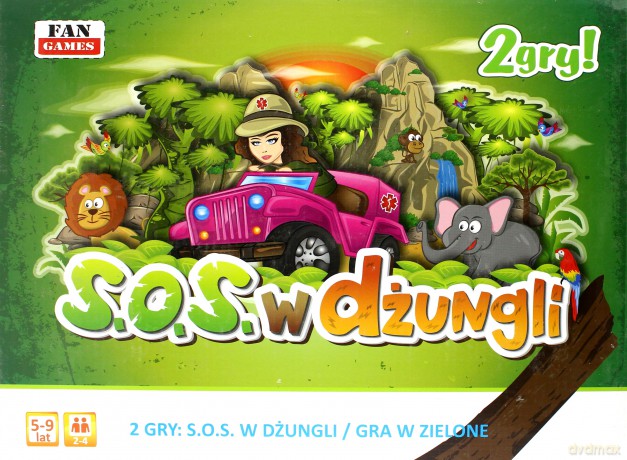 SOS w dżungli + Gra w zielone [GRA PLANSZOWA]