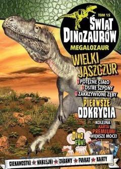 Świat Dinozaurów (Tom 15) Megalozaur [KSIĄŻKA]
