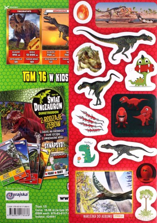 Świat Dinozaurów (Tom 15) Megalozaur [KSIĄŻKA]
