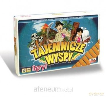 Tajemnicze wyspy 3 gry [GRA PLANSZOWA]