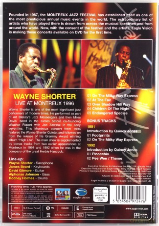 Wayne Shorter: Live At Montreux 1996 [DVD]